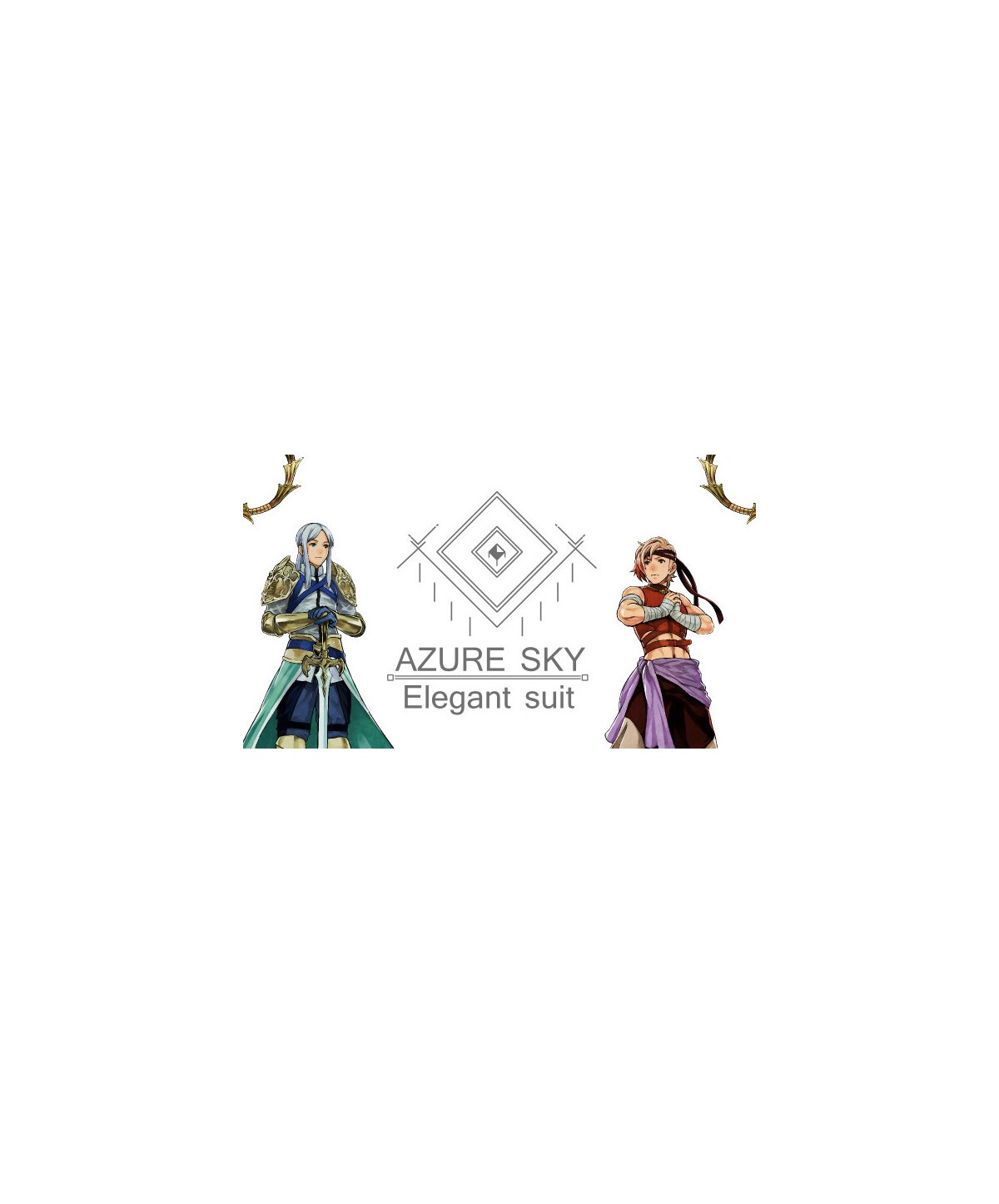 Azure Sky - Elegant suit DLC Steam Key GLOBAL